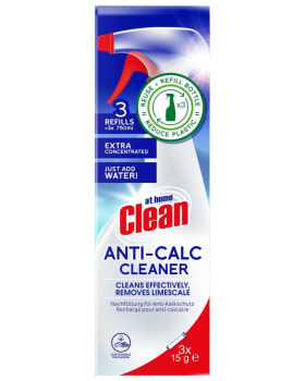 At Home Clean Anti-Calc Cleaner Refill Powder 3x15g