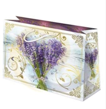 Lavender Gavepose 33x26x10cm