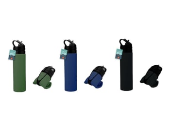 ProCamp Foldable Waterbottle 600ml Div.Farger