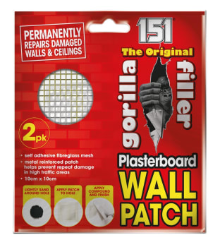 Gorilla Filler Wall Patch 10x10 2pk