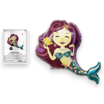 J&E Party Mermaid Balloon 100cm