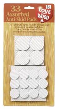 Love Your Wood Assorted Anti Skid Pads 33pk