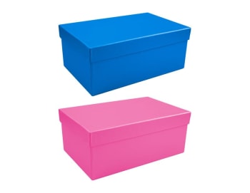 Pop Gift Box Metallic 22x14cm Div.Farger