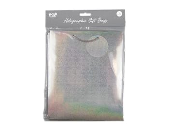Pop Holographic Gift Bags 2pk