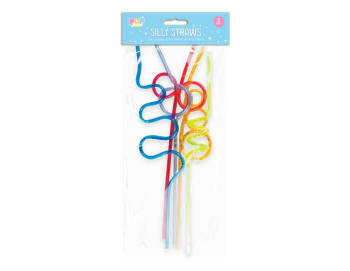 Pop Silly Straws 5pk