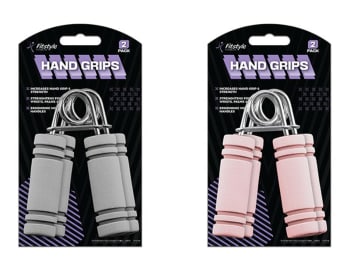 FitStyle Hand Grip Strength Trainer 2pk Div.Farger