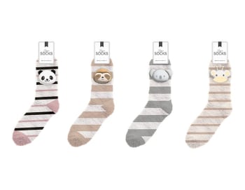 Farley Mill Animal Cozy Socks str.37-39 Div.Typer