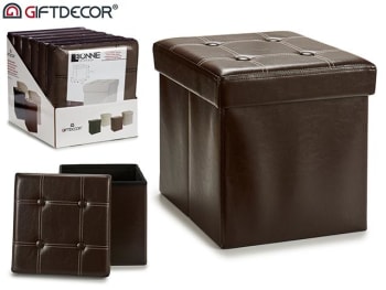Giftdecor Oppbevaringsboks Brun 31x31x31cm