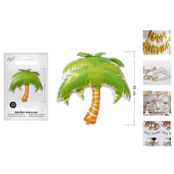 J&E Party Tropical Palm Tree Balloon 90cm