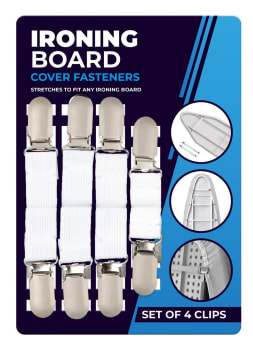 151 Iron Board Clips 4pk