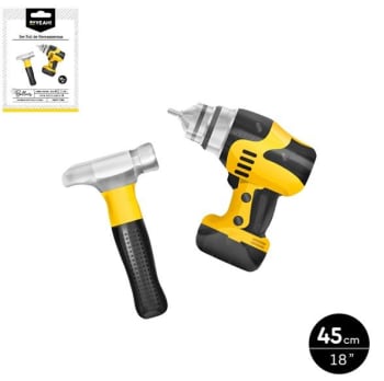 OH YEAH! Construction Theme Tools Balloon 45cm 2pk