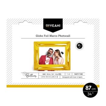OH YEAH! Photobooth Balloon Gold 87cm 1pk