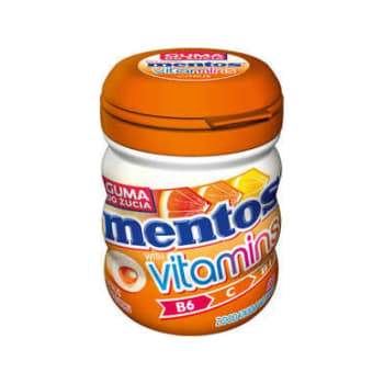 Mentos Vitamin Citrus Sugarfree Gum 50g
