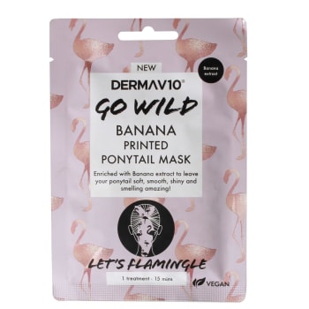 DermaV10 Go Wild Ponytail Mask