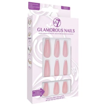 W7 French Amour Glamourous False Nails