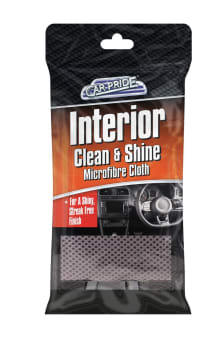 Car Pride Interior Clean & Shine Microfibre Cloth