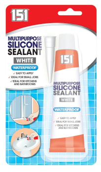 151 Multi Purpose White Silicone Sealant