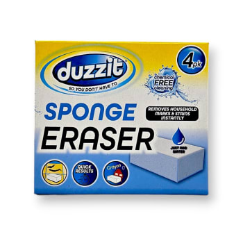 Duzzit Sponge Eraser 4pk