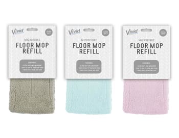 Vivid Microfiber Mop Div.Farger