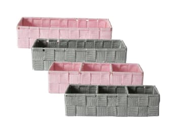 StoreSmart Oppbevarings Kurver 6x24x8cm Div.Farger