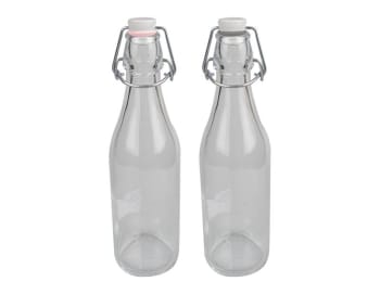 Cooke&Miller Glass Bottle 500ml Div.Farger