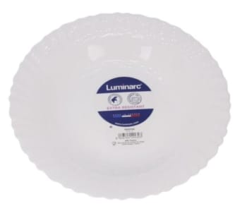 Luminarc Tallerken Dyp Hvit Ø23cm