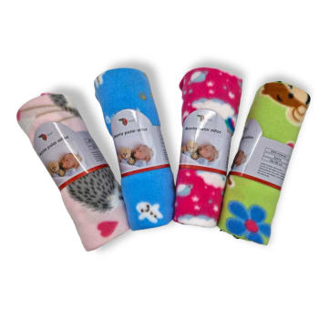 Babyteppe Fleece Div.Farger