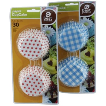 Best Muffinsformer 5x3,2cm 30pk Div.Farger