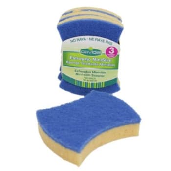 Davidel Kjøkkensvamp Blå/Gul 3pk 