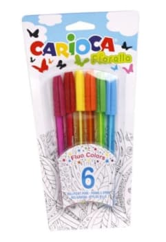 Carioca Florella Color Kulepenn 6pk