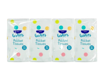Cushies Pocket Tissues 8pk