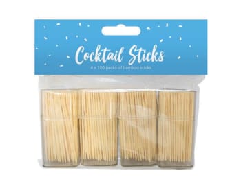 Pop Party Cocktail Sticks 4pk