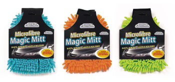 Car Pride Microfiber Mitt Div.Farger