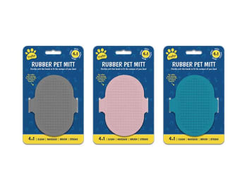 Kingdom Rubber Pet Mitt Div.Farger