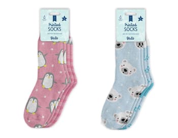 Farley Mill Kids Thermal Socks 4pk Div.Farger