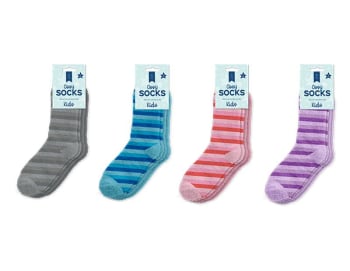 Farley Mill Kids Cosy Socks 2pk Div.Farger
