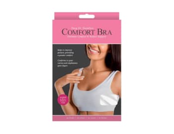 Farley Mill Comfort Bra White Div.Str