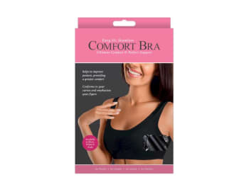 Farley Mill Comfort Bra Black Div.Str