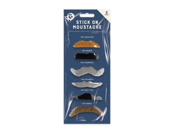 G&G Stick-On Moustache 6pk