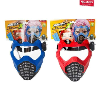 Foam StrikeX Mask w/Light Div.Farger