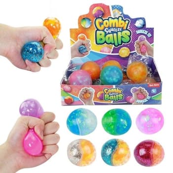 Combi Squeeze Balls Div.Farger