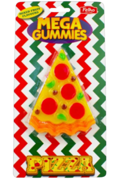 Mega Gummies Pizza Slice 120g