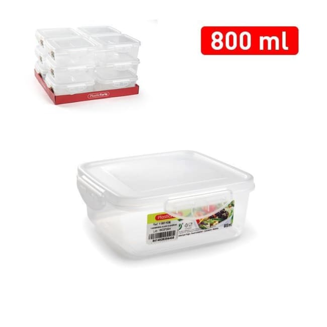 Click Matoppbevaringsboks m/Lokk 800ml