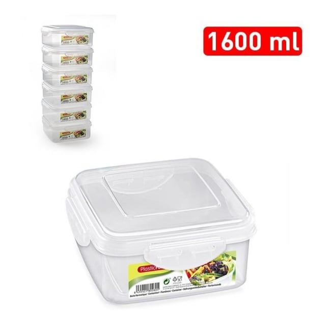 Click Matoppbevaringsboks m/Lokk 1,6L