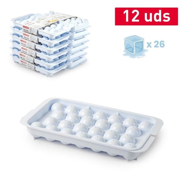 Plastic Forte Igloo Ice Cube Tray 12,5x24cm