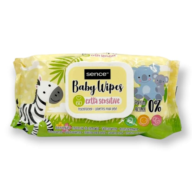 Sence Baby Wipes Extra Sensitive 60stk