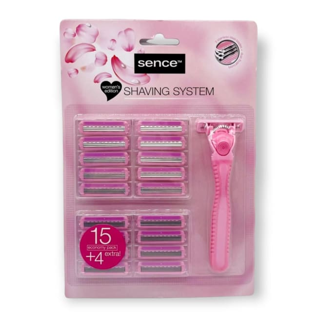 Sence Razors Triple Blade Woman 15+4stk