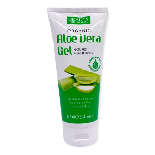 Beauty Formulas Organic Aloe Vera Gel 100ml