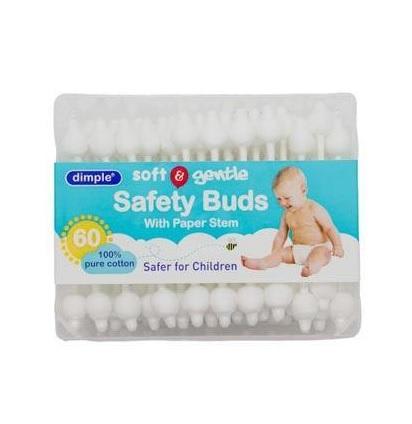 Dimple Safety Buds 60stk