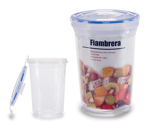 Leknes Matoppbevarings Boks m/Klipslokk 1,2L